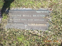 Pauline <I>Beall</I> Brister 