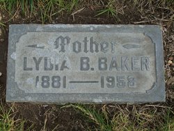 Lydia Barbara <I>Neale</I> Baker 
