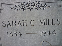 Sarah Caroline <I>Edwards</I> Mills 