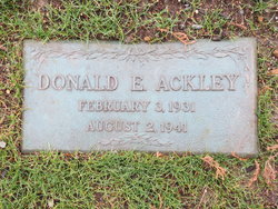 Donald Eugene Ackley 