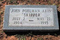 John Pohlman “Skipper” Akin 