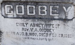 Emily Zerphina <I>Abney</I> Godbey 