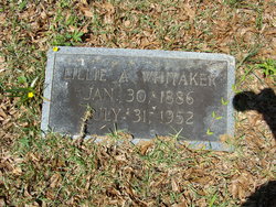 Lillie E <I>Awbrey</I> Whitaker 