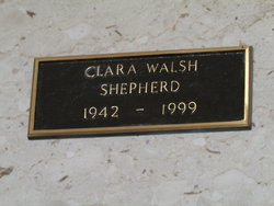 Clara Lee <I>Walsh</I> Shepherd 