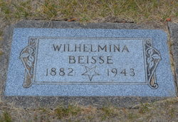 Wilhelmina Caroline “Minnie” <I>Wolters</I> Beisse 
