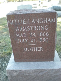 Nellie S <I>Langham</I> Armstrong 