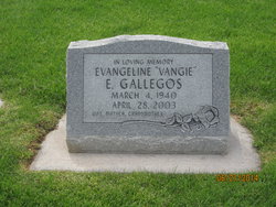 Evangeline E “Vangie” Gallegos 
