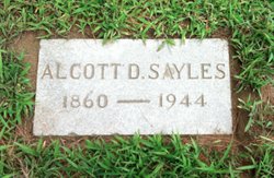 Alcott D Sayles 