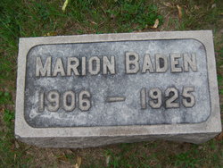 Marion V. Baden 