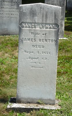 Nancy <I>Lyman</I> Benton 
