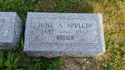 June A. <I>Walker</I> Appleby 