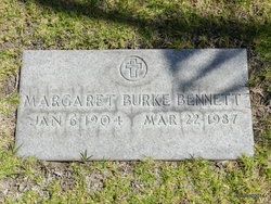 Margaret <I>Burke</I> Bennett 