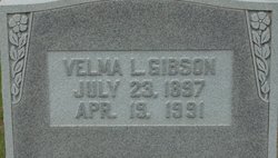Velma Laura <I>Patman</I> Gibson 