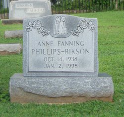 Anne <I>Fanning</I> Phillips-Bikson 