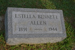 Estella <I>Bennett</I> Allen 