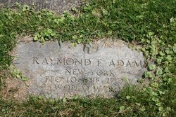 PFC Raymond F Adams 