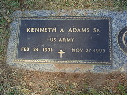 Kenneth A. Adams Sr.