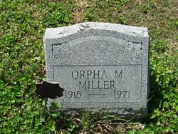 Orpha M <I>Cox</I> Miller 