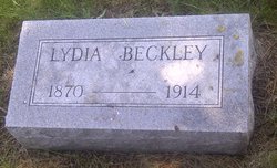 Lydia <I>Stoller</I> Beckley 