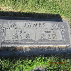 Jennie Marie <I>Oberg</I> James 