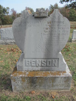 Gertrude <I>Bohannon</I> Benson 