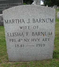 Martha Jane <I>Ticknor</I> Barnum 