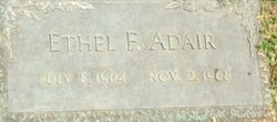 Ethel F Adair 