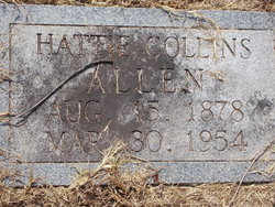 Hattie <I>Collins</I> Allen 