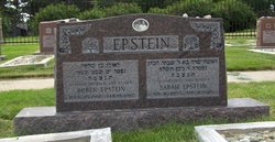 Sarah <I>Cohen</I> Epstein 