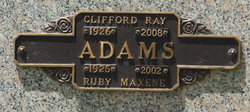 Clifford Ray Adams 