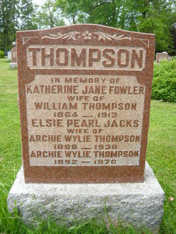 Katherine Jane <I>Fowler</I> Thompson 