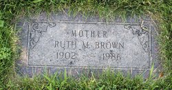 Ruth Maxine <I>Hagerman</I> Brown 