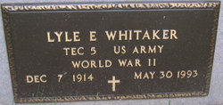 Lyle Ernest Whitaker 