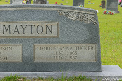 Georgia Anna <I>Tucker</I> Mayton 