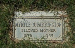 Myrtle N <I>Porter</I> Farrington 