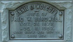 Annie J. <I>Wolcott</I> Bardwell 