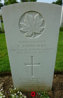 Rifleman Edward Zadworny 