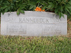 Anna B <I>Schreiber</I> Rannebeck 