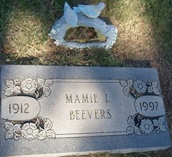 Mamie Louise <I>Jones</I> Beevers 