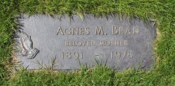 Agnes M Bean 