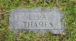 Ella Mae <I>Sellers</I> Thames 