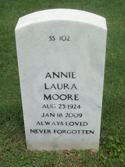 Annie Laura <I>Sowell</I> Moore 
