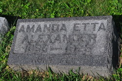Amanda Etta Alexander 