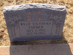 Willie Bob <I>Strayhorn</I> Farmer 