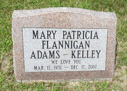 Mary Patricia <I>Flannigan</I> Adams-Kelley 