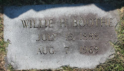 Willie H. Boothe 