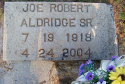 Joe Robert Aldridge Sr.