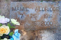 Mamie Aldridge 
