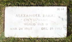 Alexander Barry 