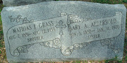 Mary A. <I>Grass</I> Aebersold 